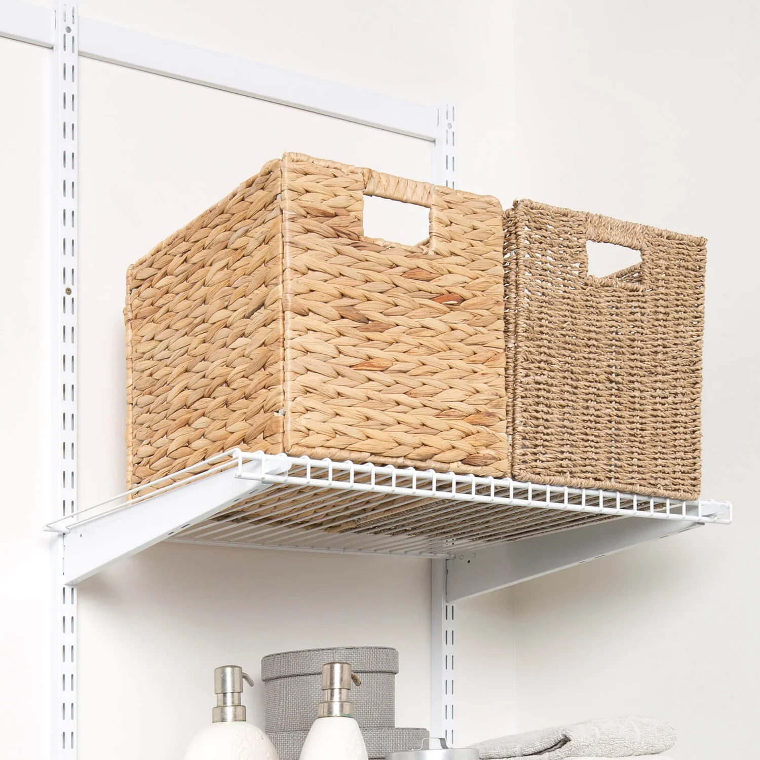 None Wire Shelf Bracket - White - 350mm - Image 3