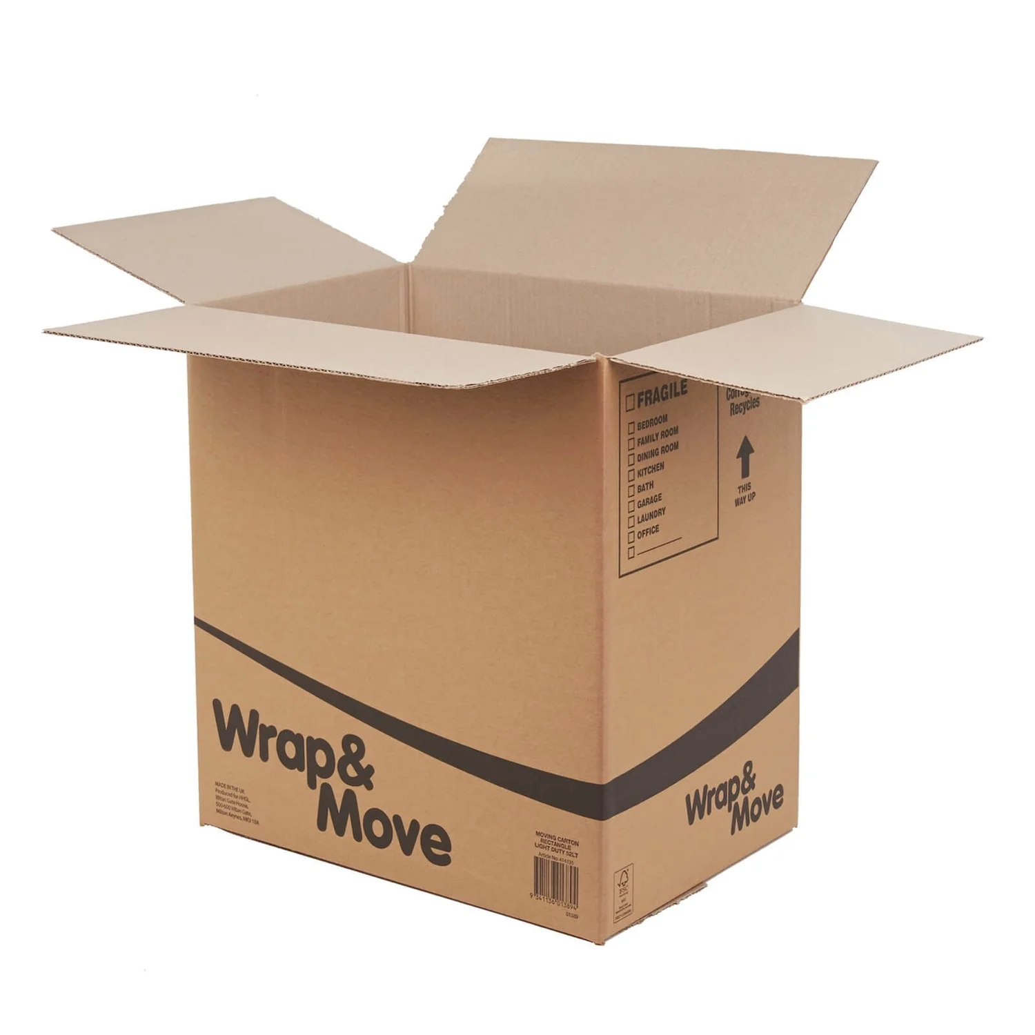 52L Rectangle Moving Box Light Duty - Image 2