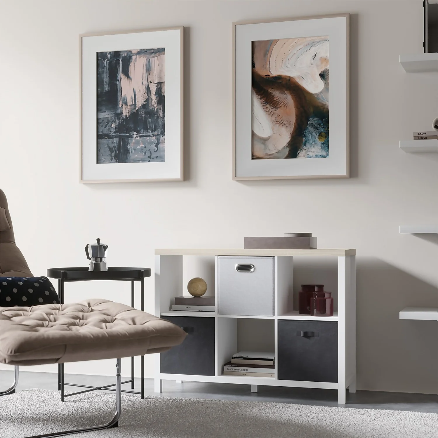 Clever Cube Fabric Insert - Black - Image 2