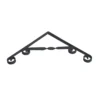None Scroll Bracket - Black - 150x150mm