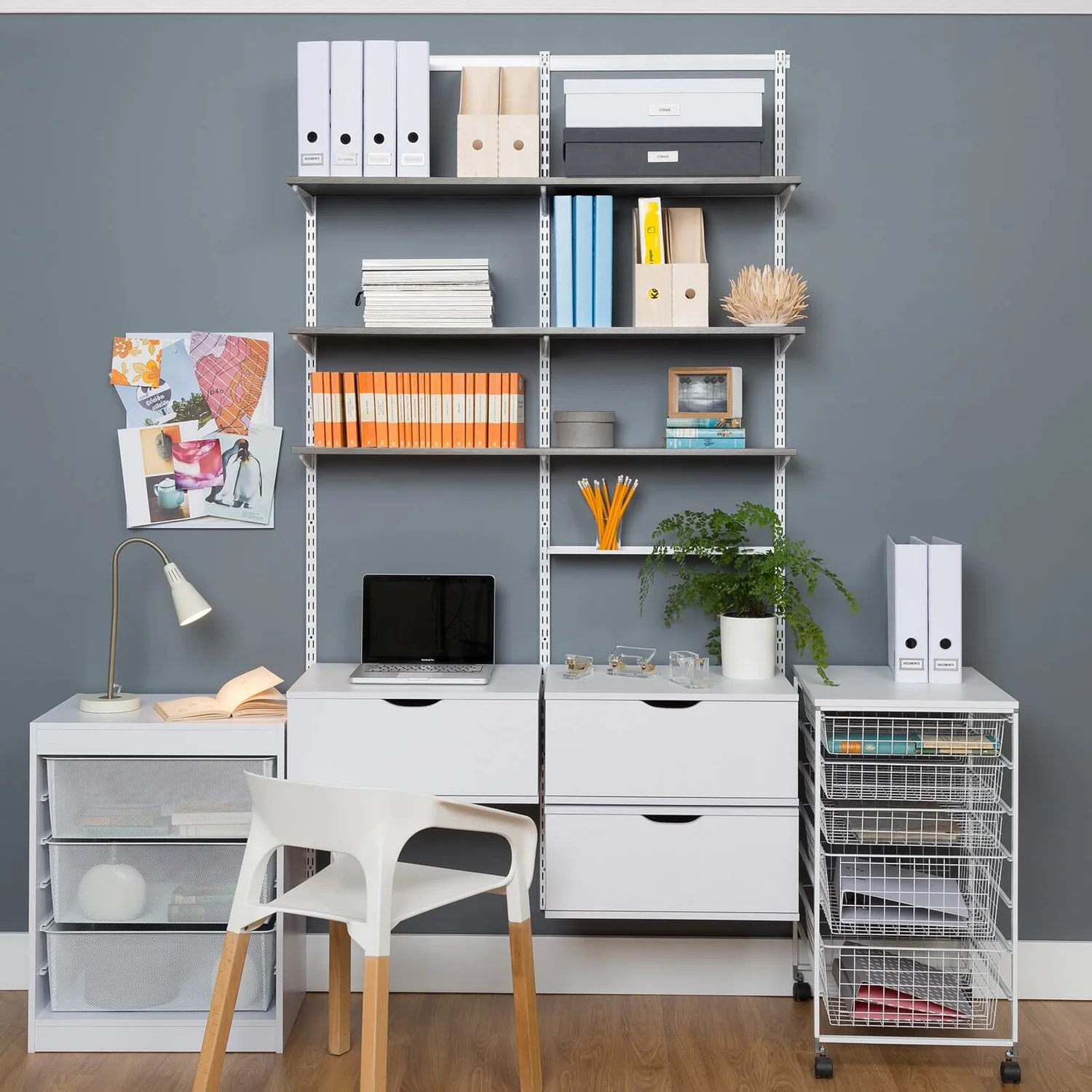 Shelf Grey Oak 900x16x200mm - Image 3