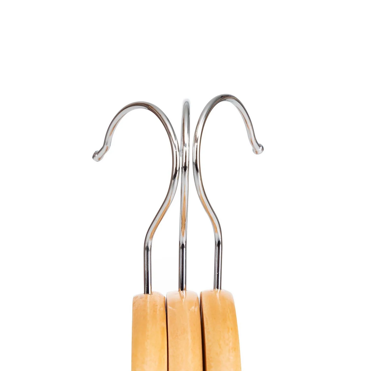 Wooden Clothes Hangers - 8 Pack - Image 6