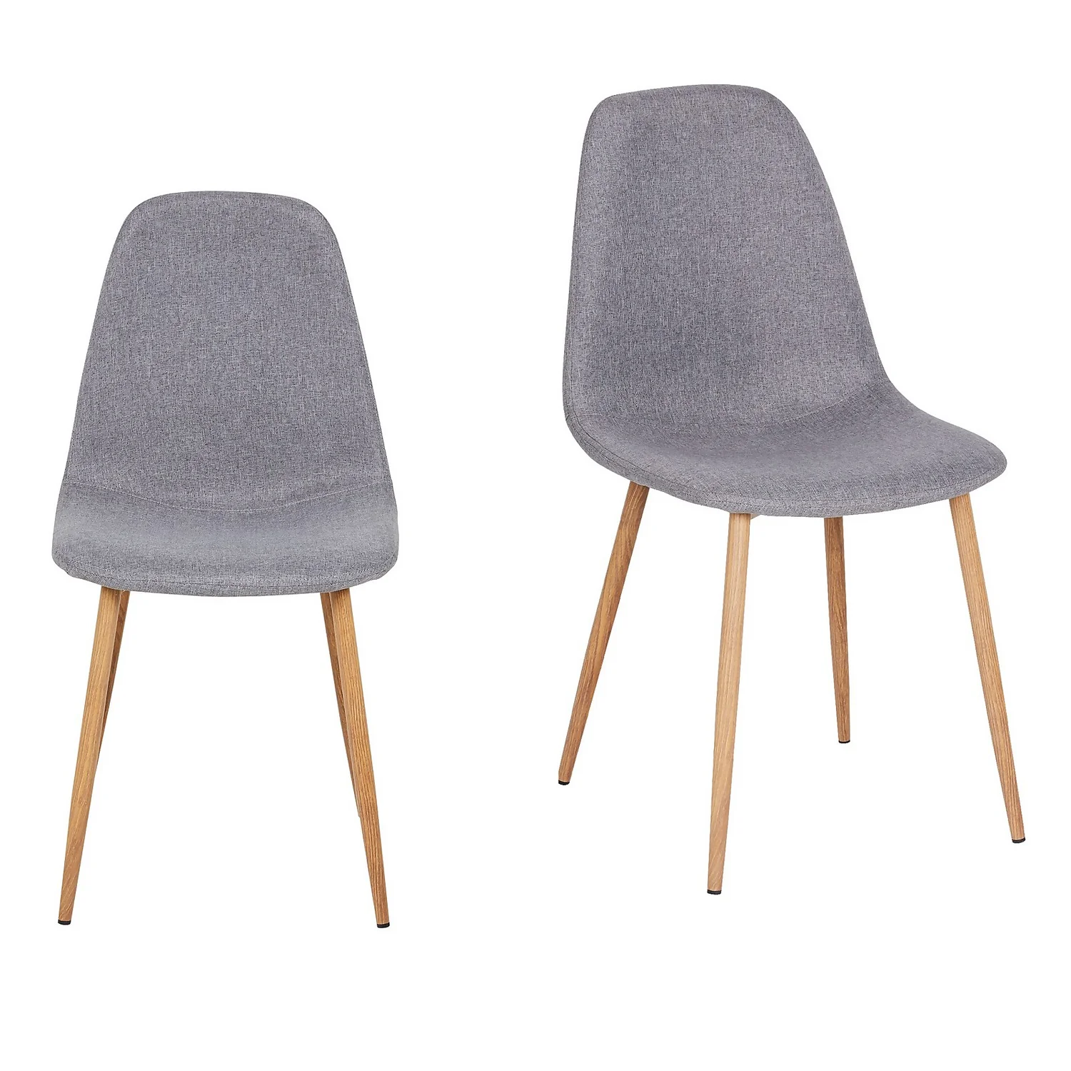 Ludlow Upholstered Dining Chair - Set Of 2 - Grey