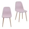 Ludlow Upholstered Dining Chair - Set Of 2 - Dusky Pink