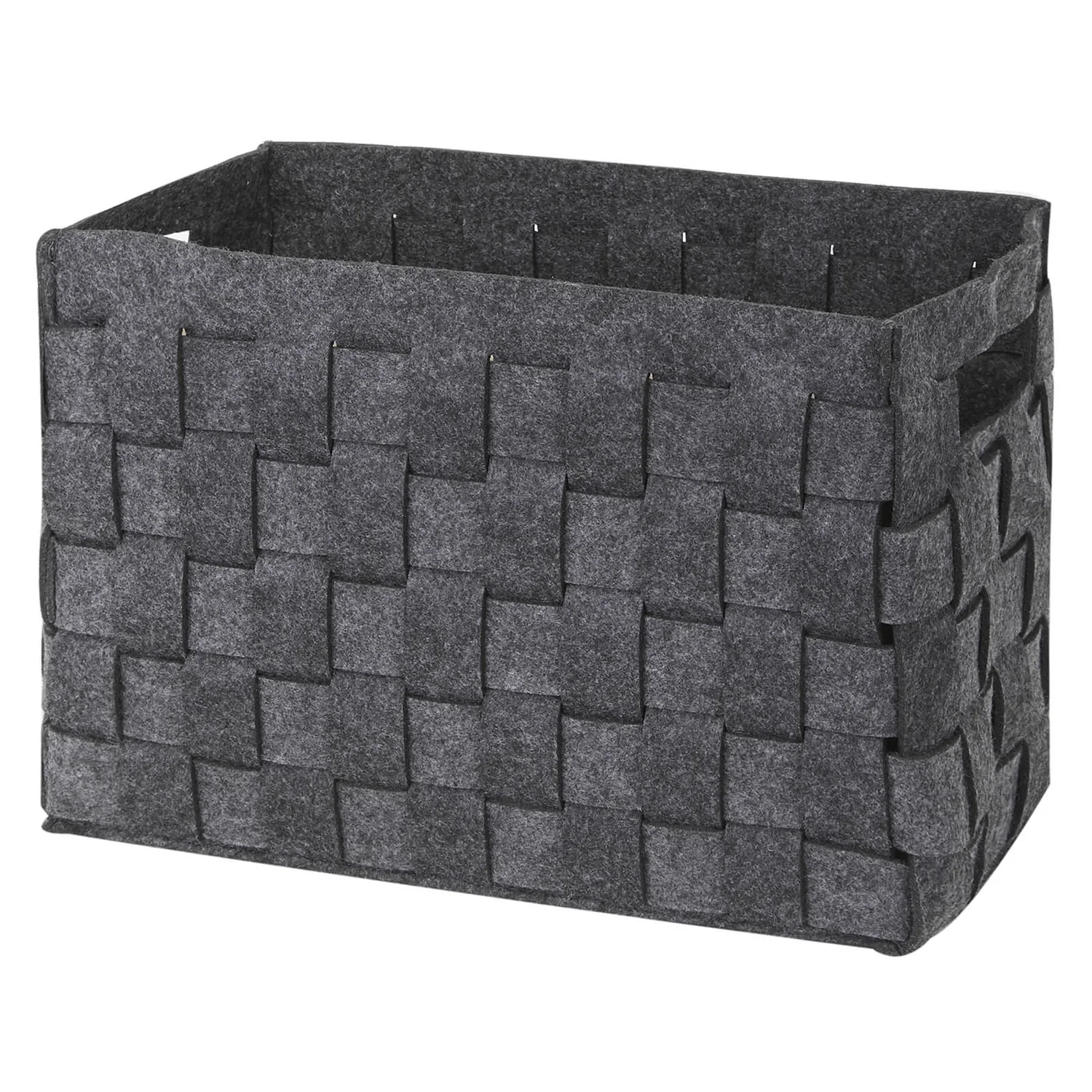 Medium Felt Storage Basket - Grey