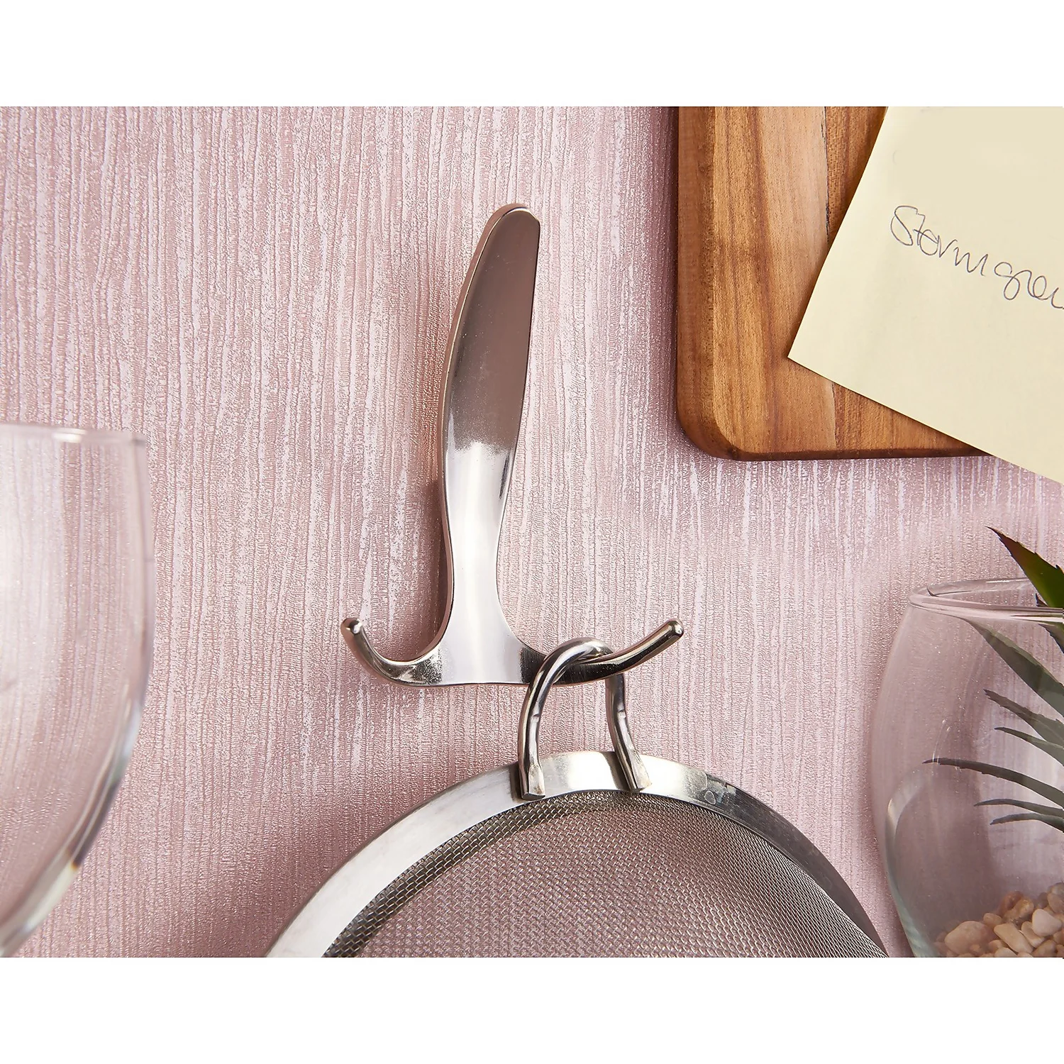 Tri Hook - Satin Nickel - Image 3