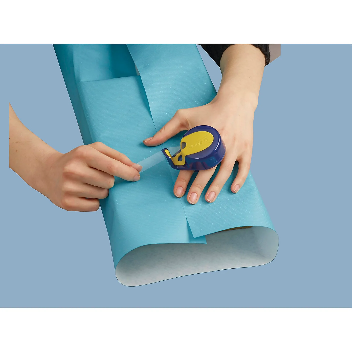 Sellotape On-Hand Dispenser Refills Super Clear Tape 2 Rolls - Image 5