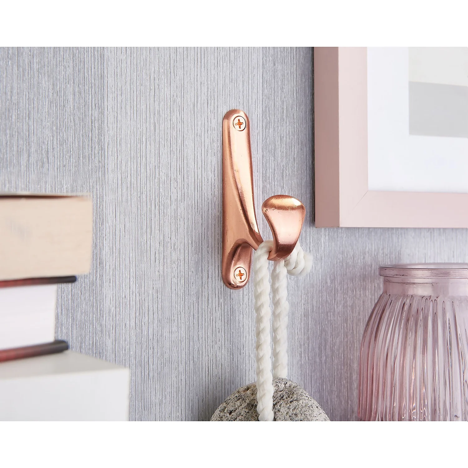 Bull Nose Hook - Brushed Copper - Image 3