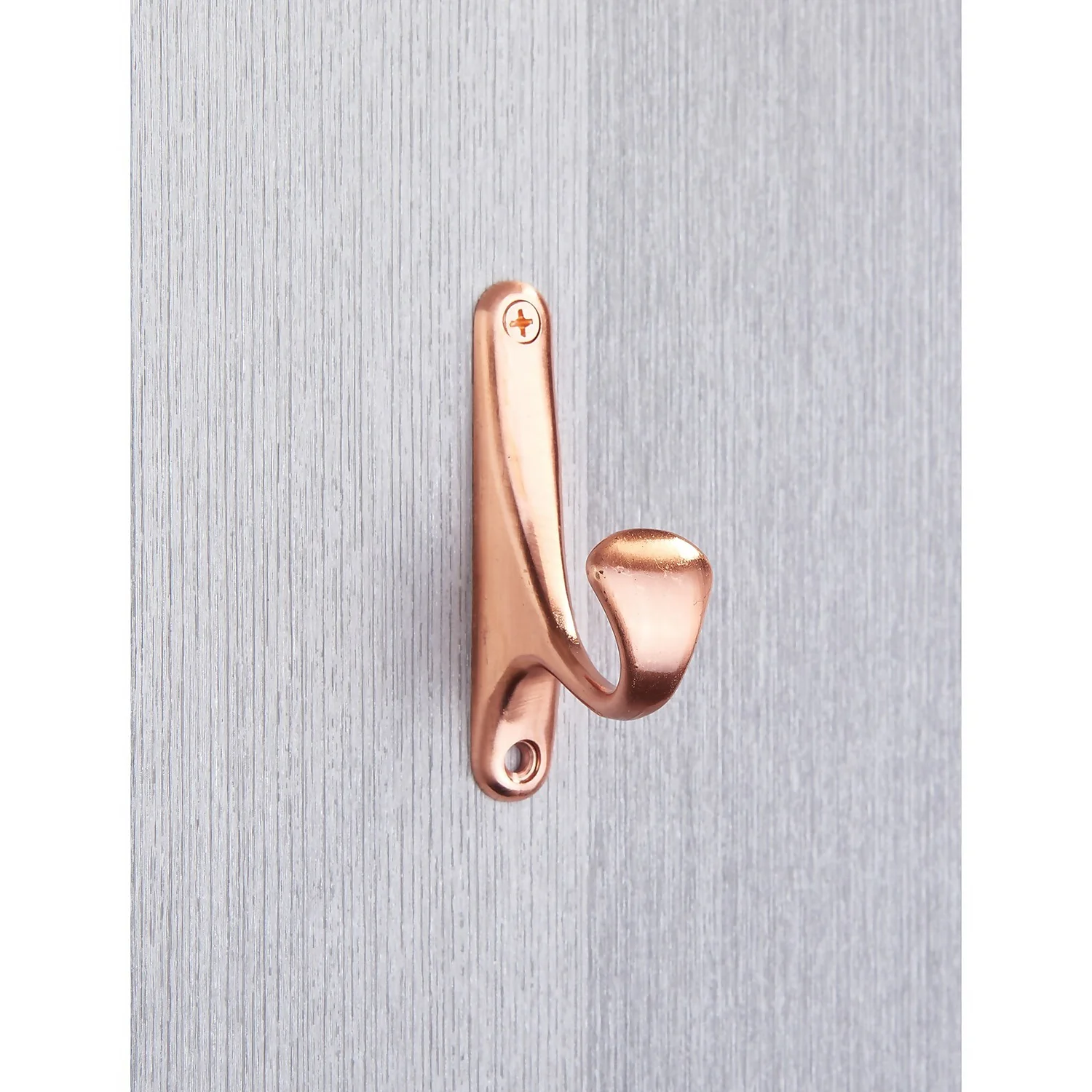 Bull Nose Hook - Brushed Copper - Image 2