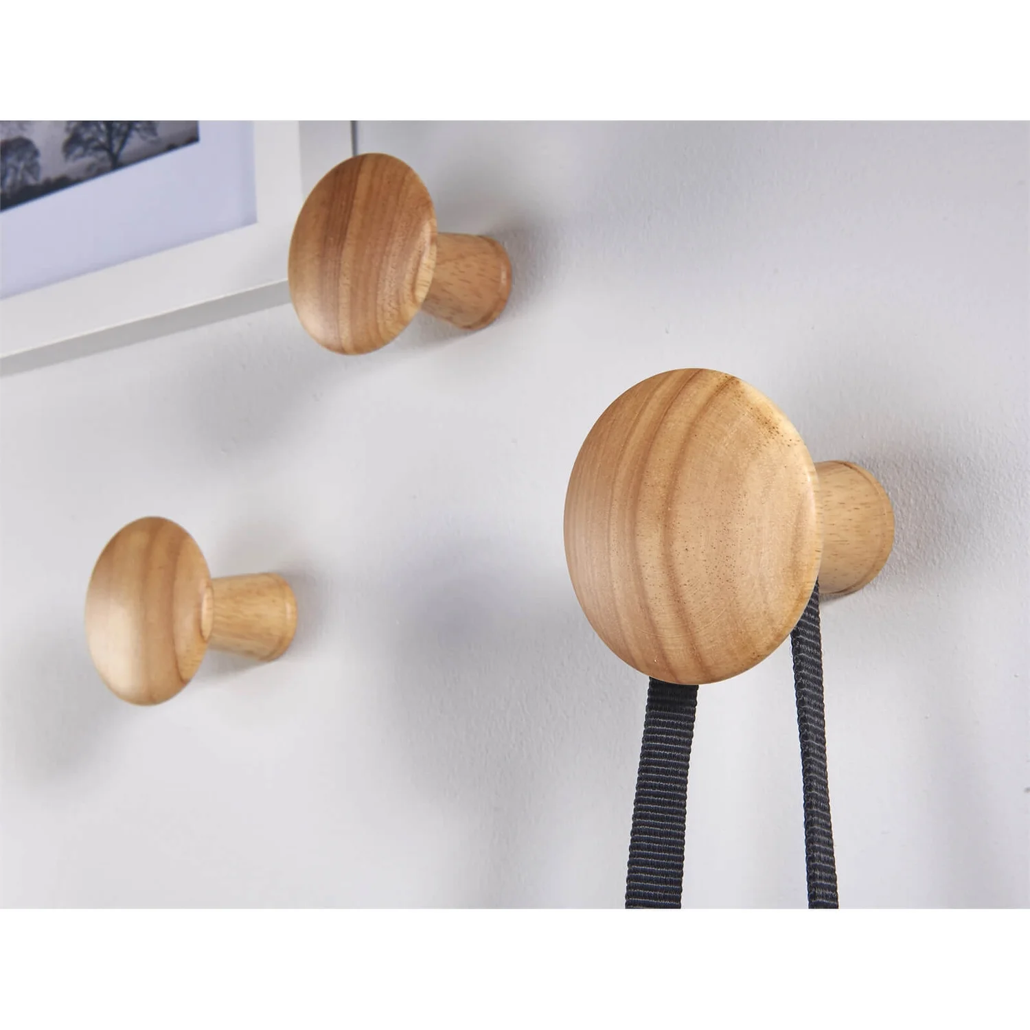 Wood Dots Hook Set - Oak Effect - Image 3
