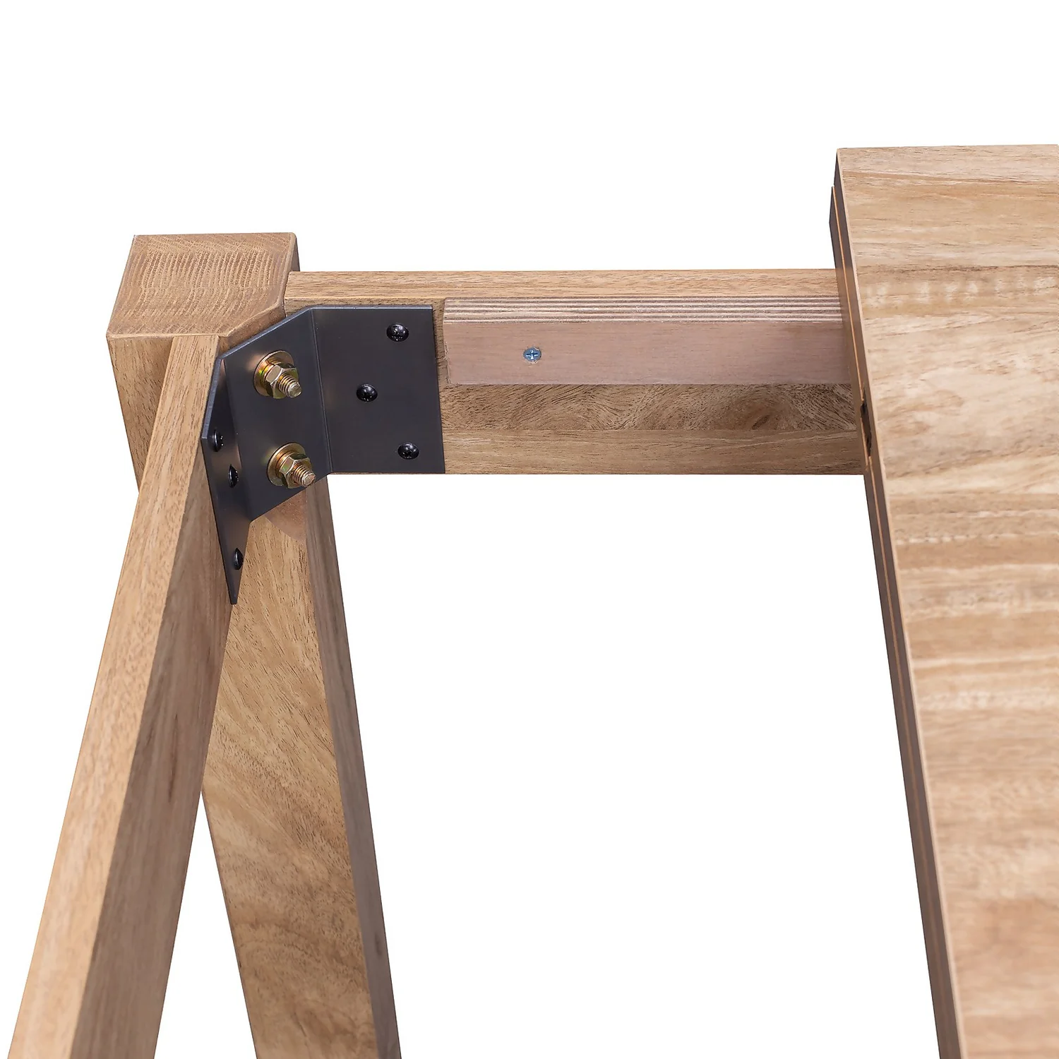 Kubu 4-6 Seater Extending Dining Table - Image 7