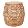Rey Rattan Storage Side Table