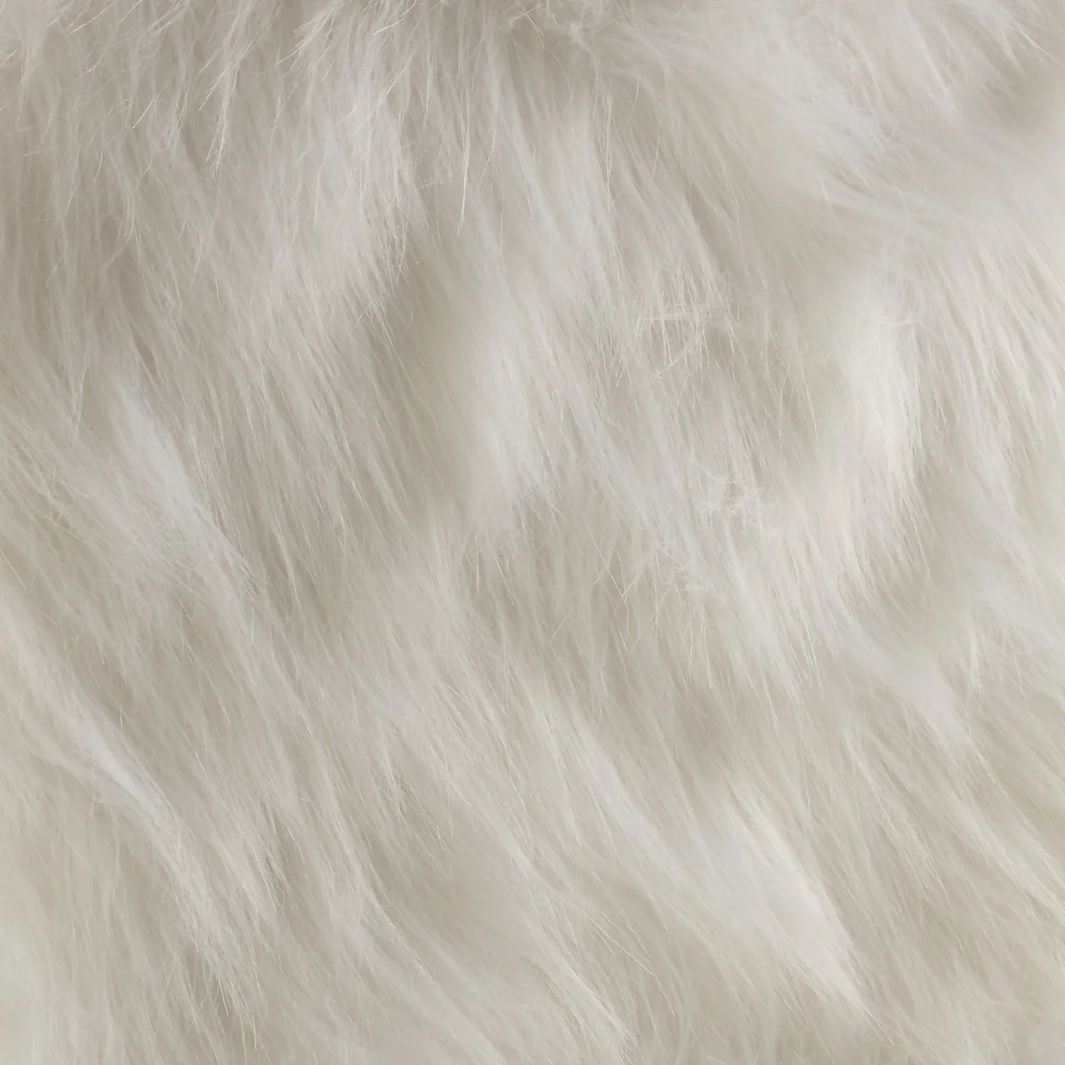 Mary Furry Stool - White - Image 4