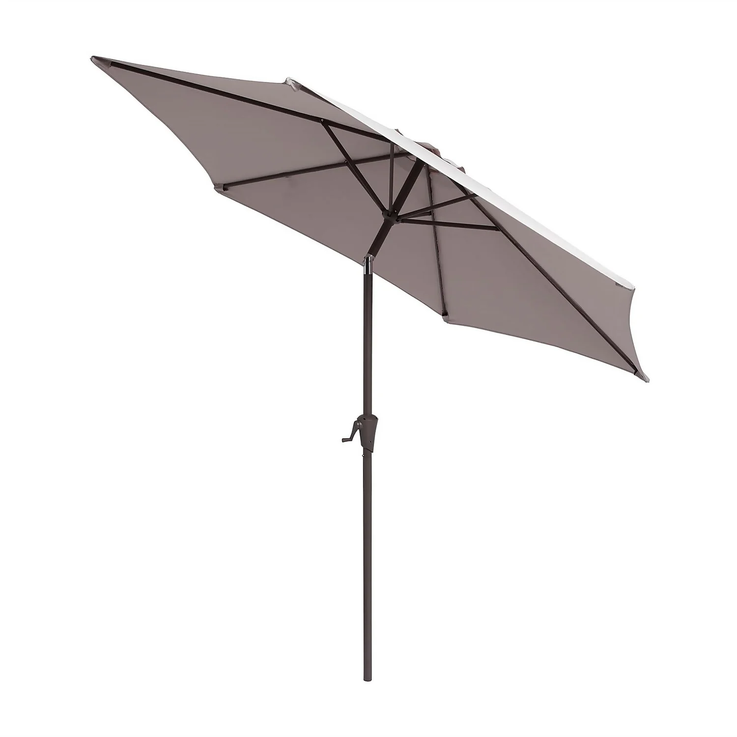 None 2.7m Crank & Tilt Parasol Natural - Dia. 38mm - Image 2