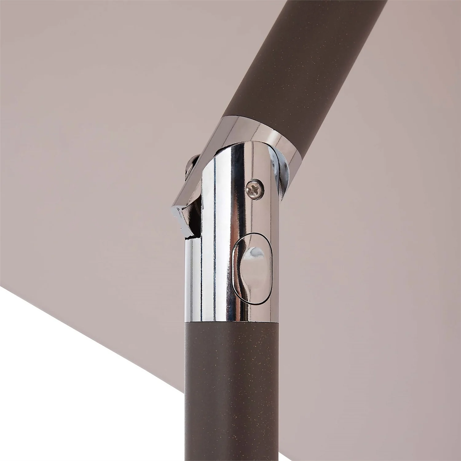 None 2.7m Crank & Tilt Parasol Natural - Dia. 38mm - Image 4