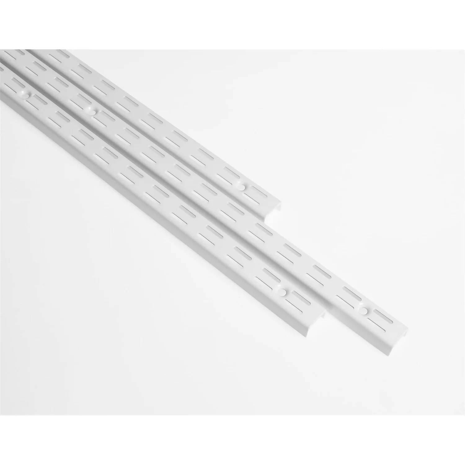 Anti-bacterial Twin Slot Shelving Kit - 1981mm White Twinslot And 216mm Brackets - White