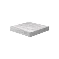 Flexi Storage Decorative Shelving Floating Shelf Grey Oak 250x38x250mm