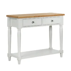 Westcott Oak Painted Console Table