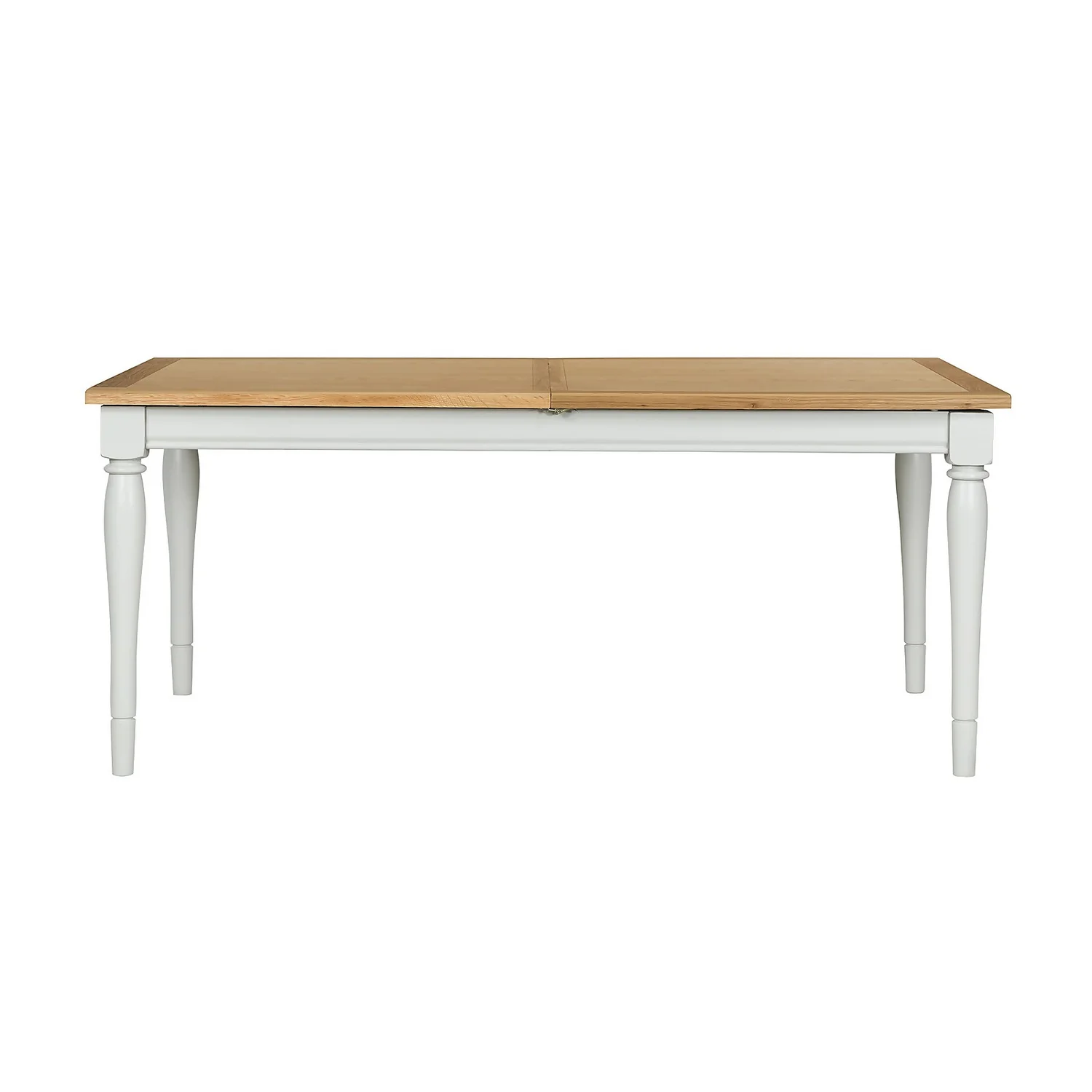 Westcott Oak Painted 8-10 Seat Extending Dining Table - Image 4