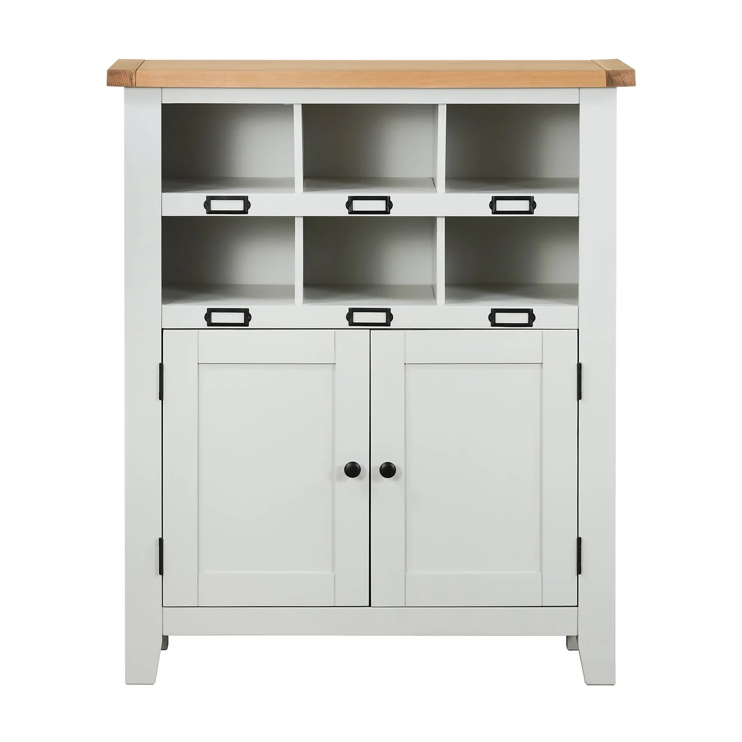 Ashstead Shoe Cupboard - Oak & Ivory - Image 4
