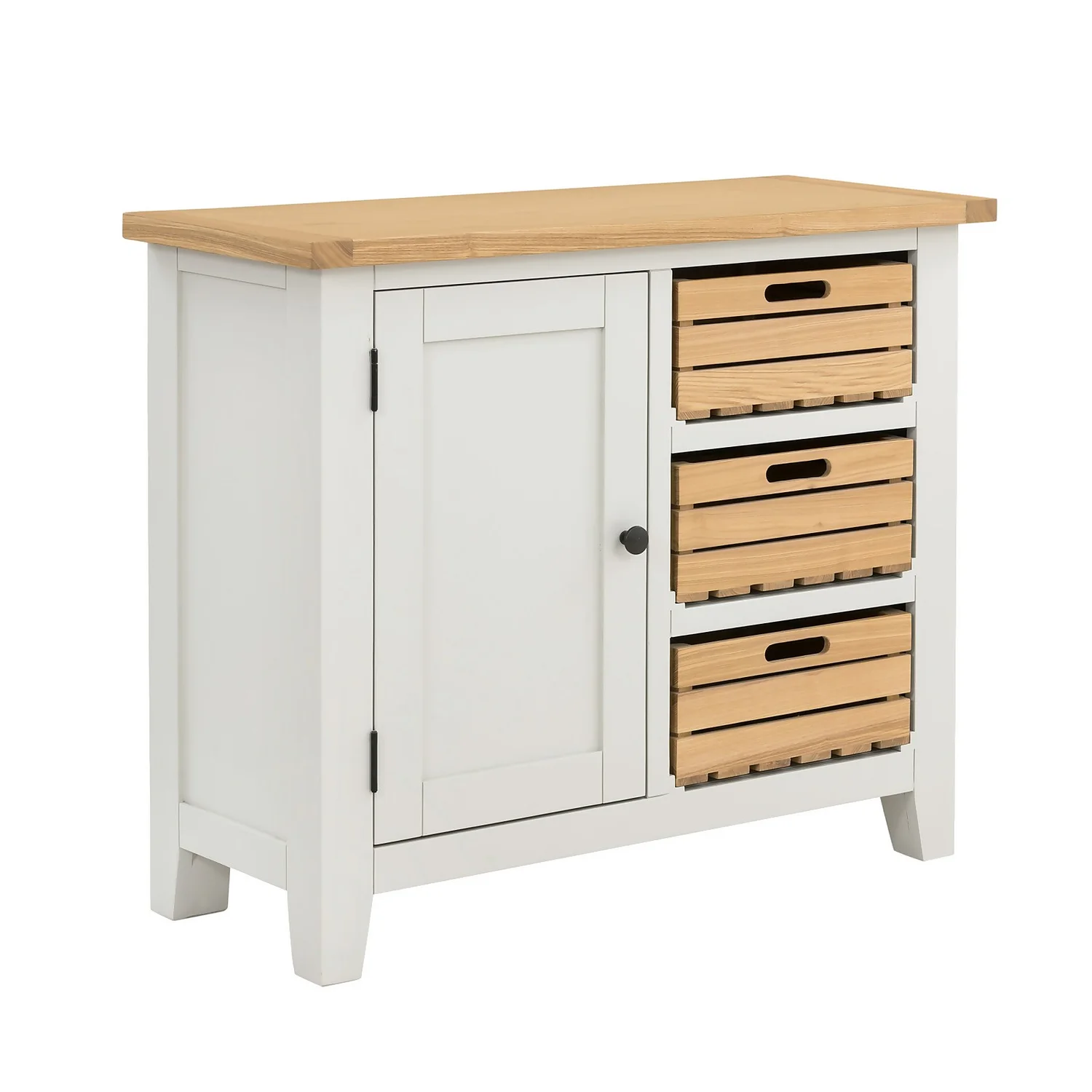 Ashstead Small Sideboard - Oak & Ivory