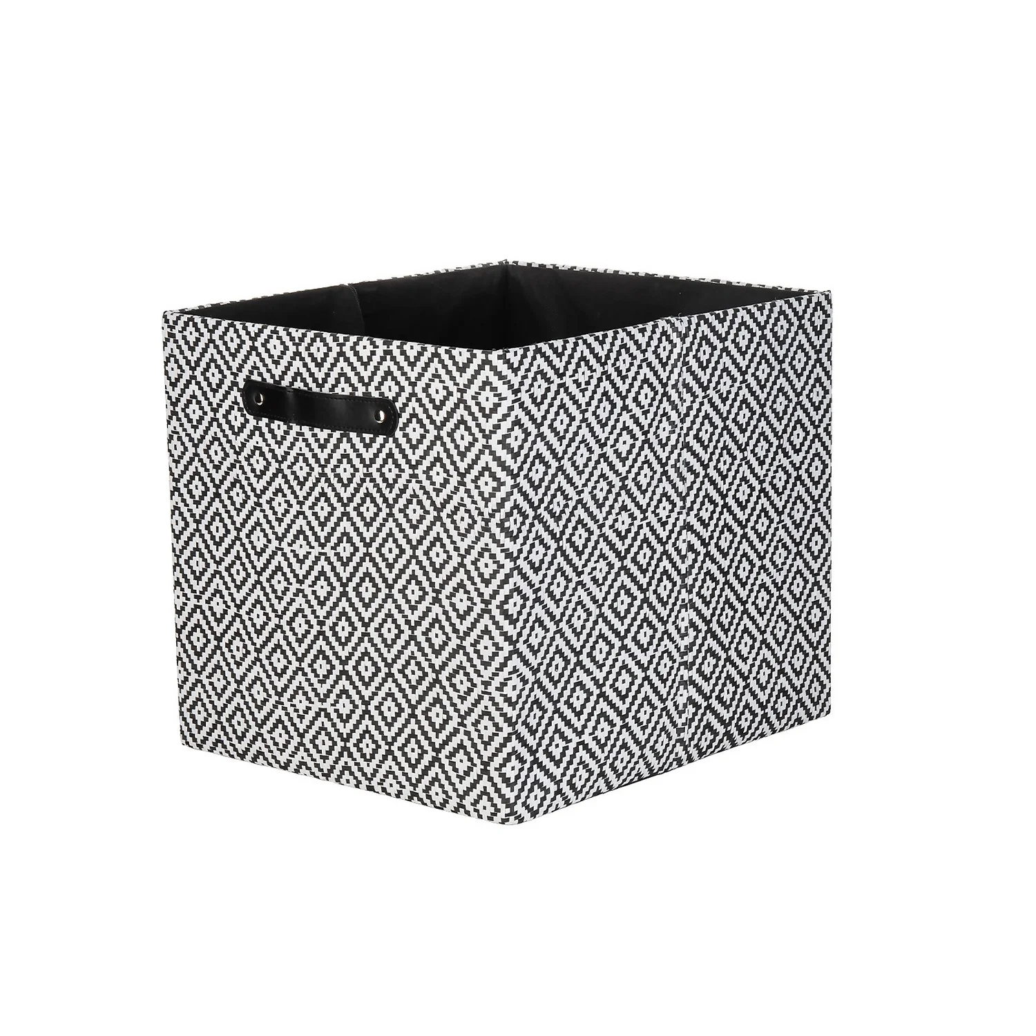 Clever Cube Patterned Fabric Insert - Black Jacquard