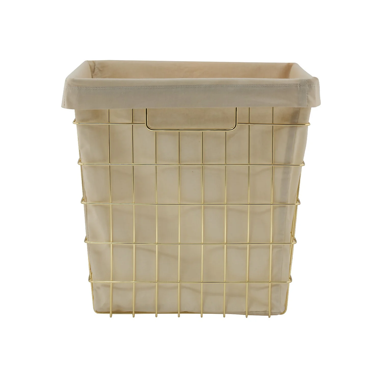 Clever Cube Wire Insert Gold Storage Basket - Image 3