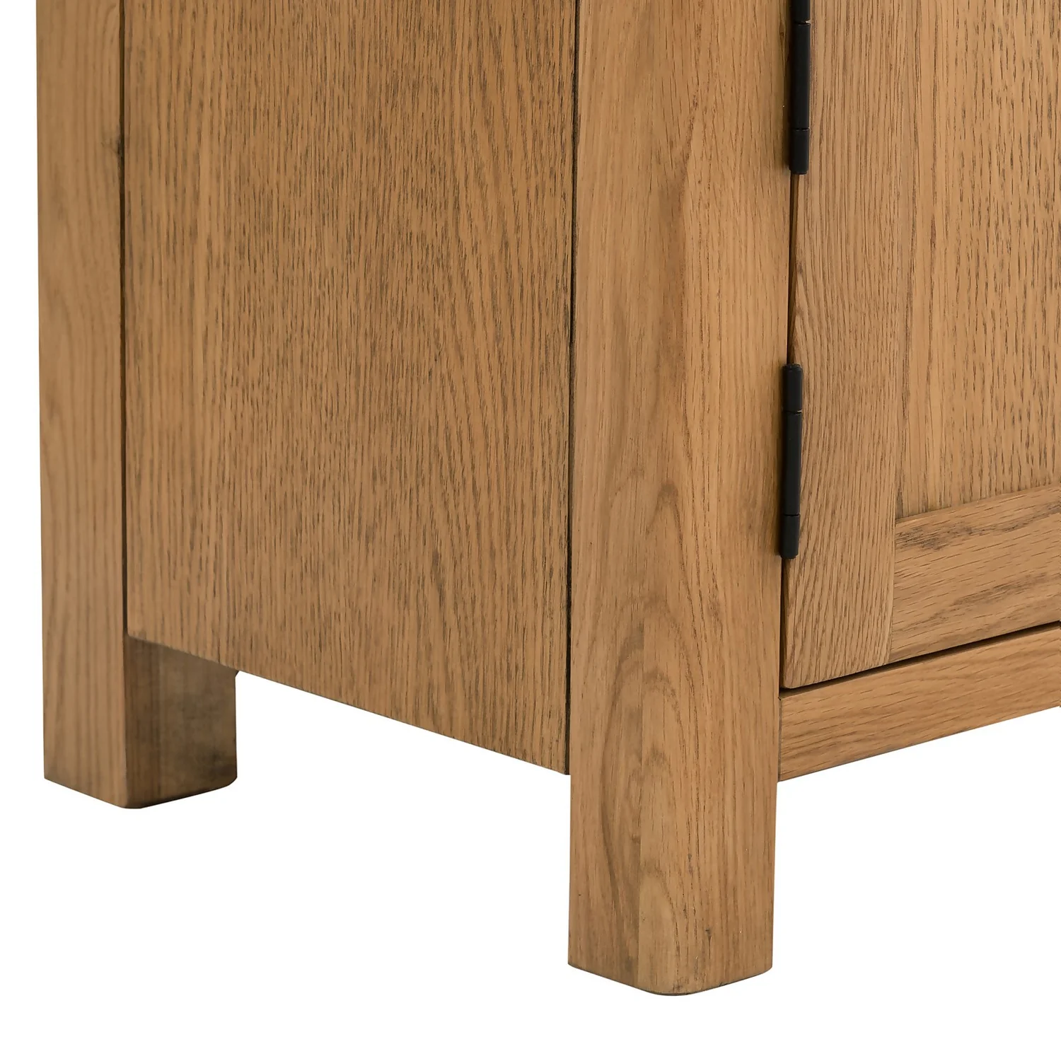 Norbury Wide TV Stand - Oak - Image 8