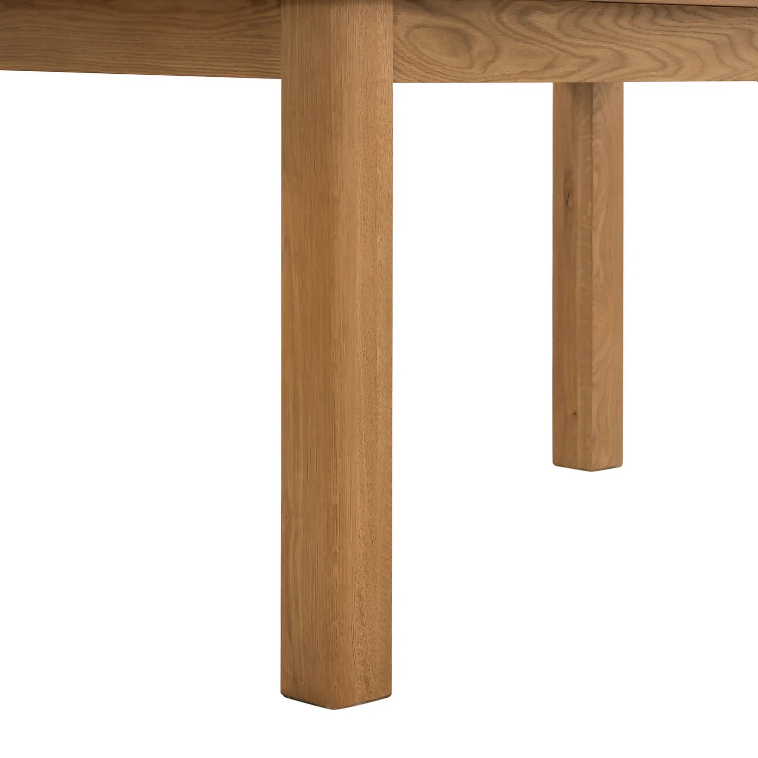 Norbury 6 Seater Dining Table - Oak - Image 9