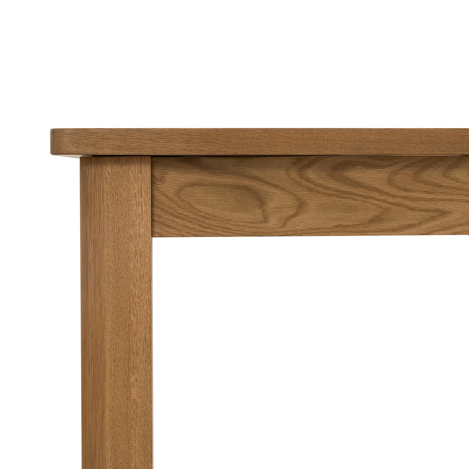 Norbury 6 Seater Dining Table - Oak - Image 6