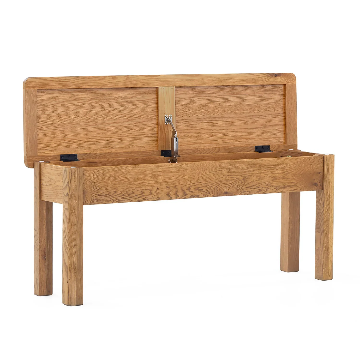 Norbury Storage Dining Bench - Oak - Image 3