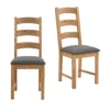 Norbury Dining Chair - Set Of 2 - Oak