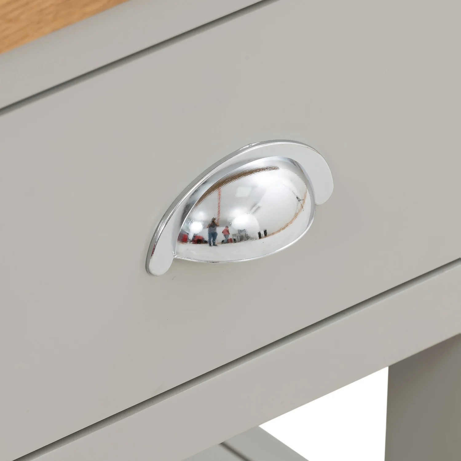 Norbury Side Table - Grey - Image 7