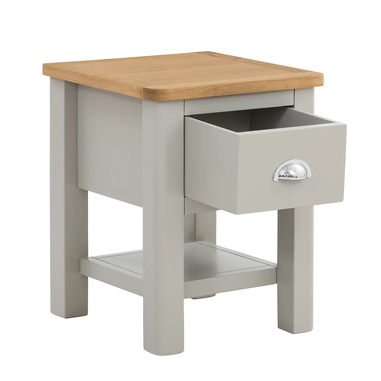 Norbury Side Table - Grey - Image 3