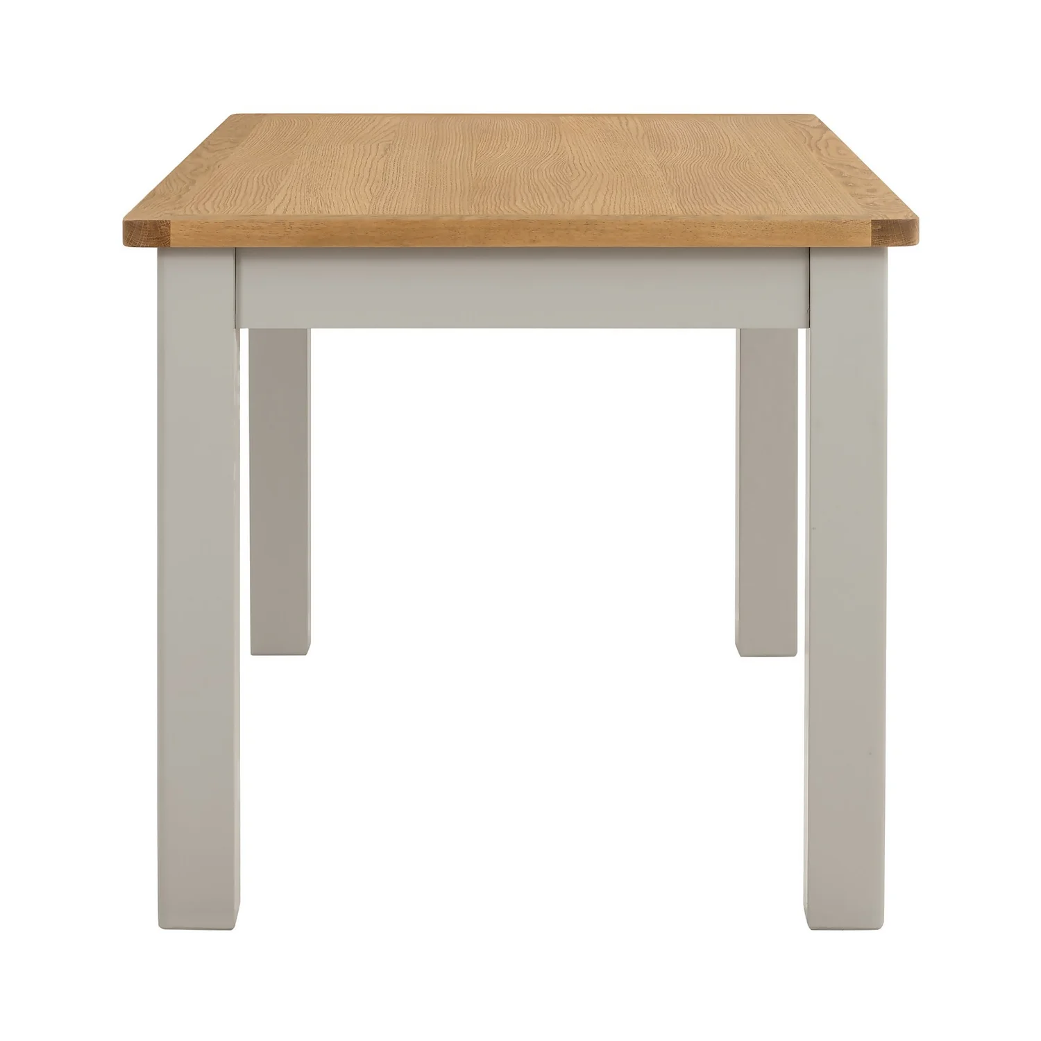 Norbury 6 Seater Dining Table - Grey - Image 5
