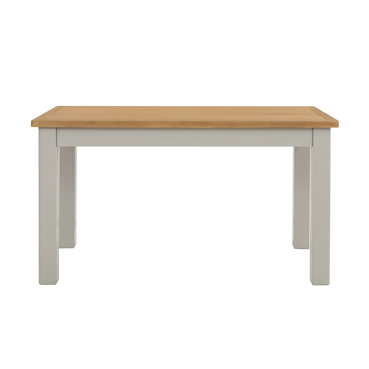 Norbury 6 Seater Dining Table - Grey - Image 4