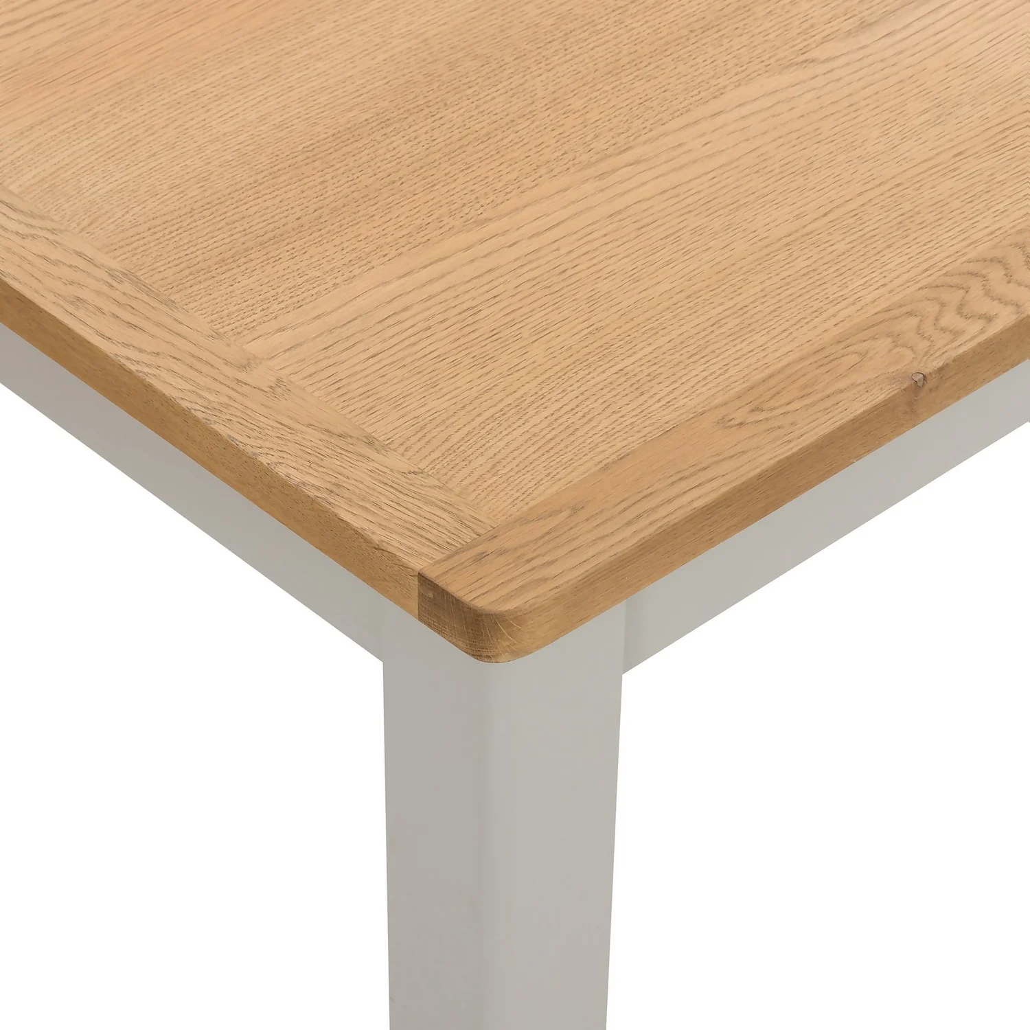 Norbury 6 Seater Dining Table - Grey - Image 6