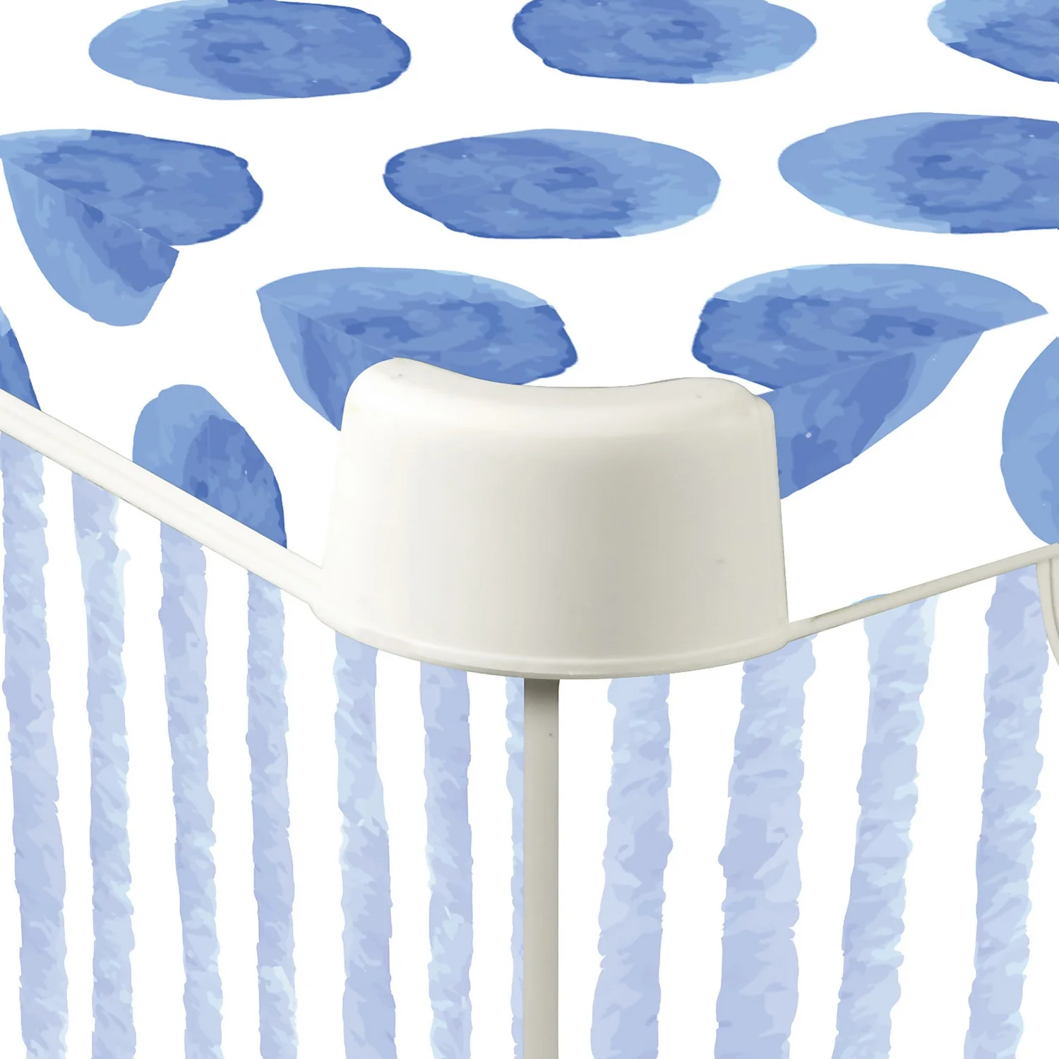 Curver Stockholm Coastal Deco Storage Box - Blue & White - 22L - Image 5