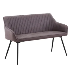 Archer Backed Bench - Elephant