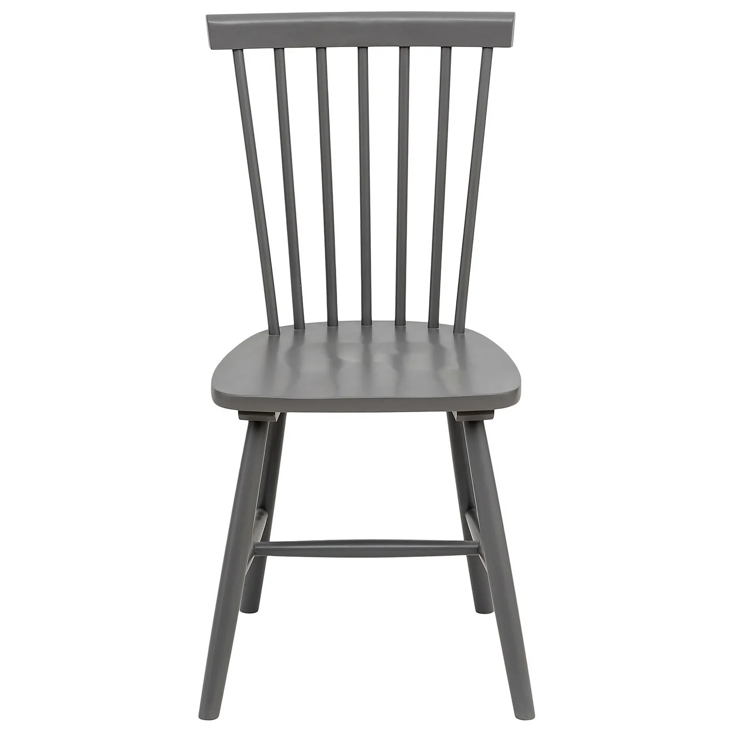 The Spindle Chair - Set Of 2 - Charcoal - Image 4