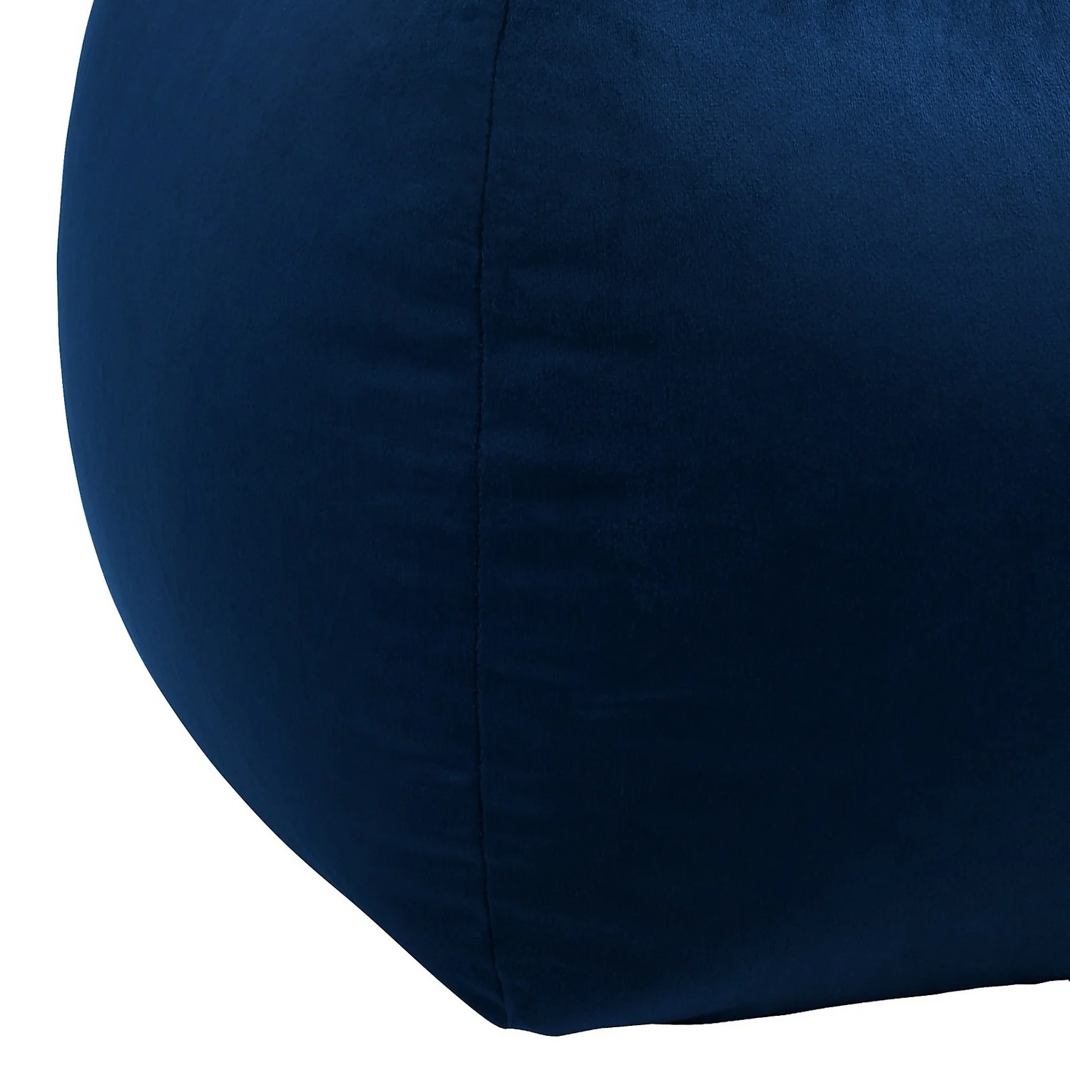 Pippa Square Pouffe - Blue - Image 6
