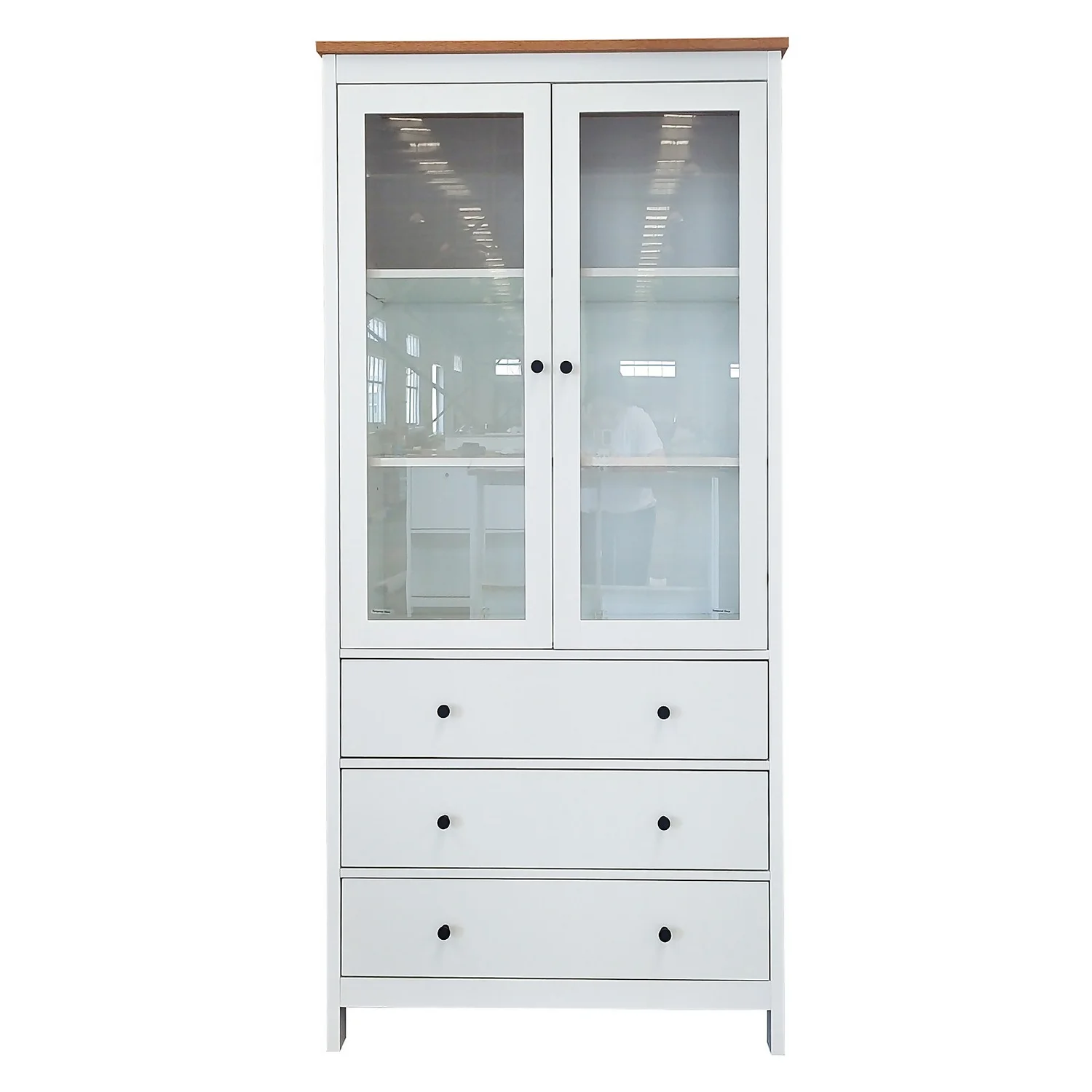 Ren Tall Storage Cabinet - White - Image 4