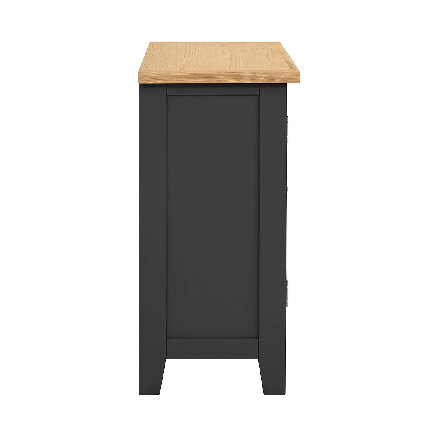 Ashstead Small Sideboard - Oak & Charcoal - Image 4
