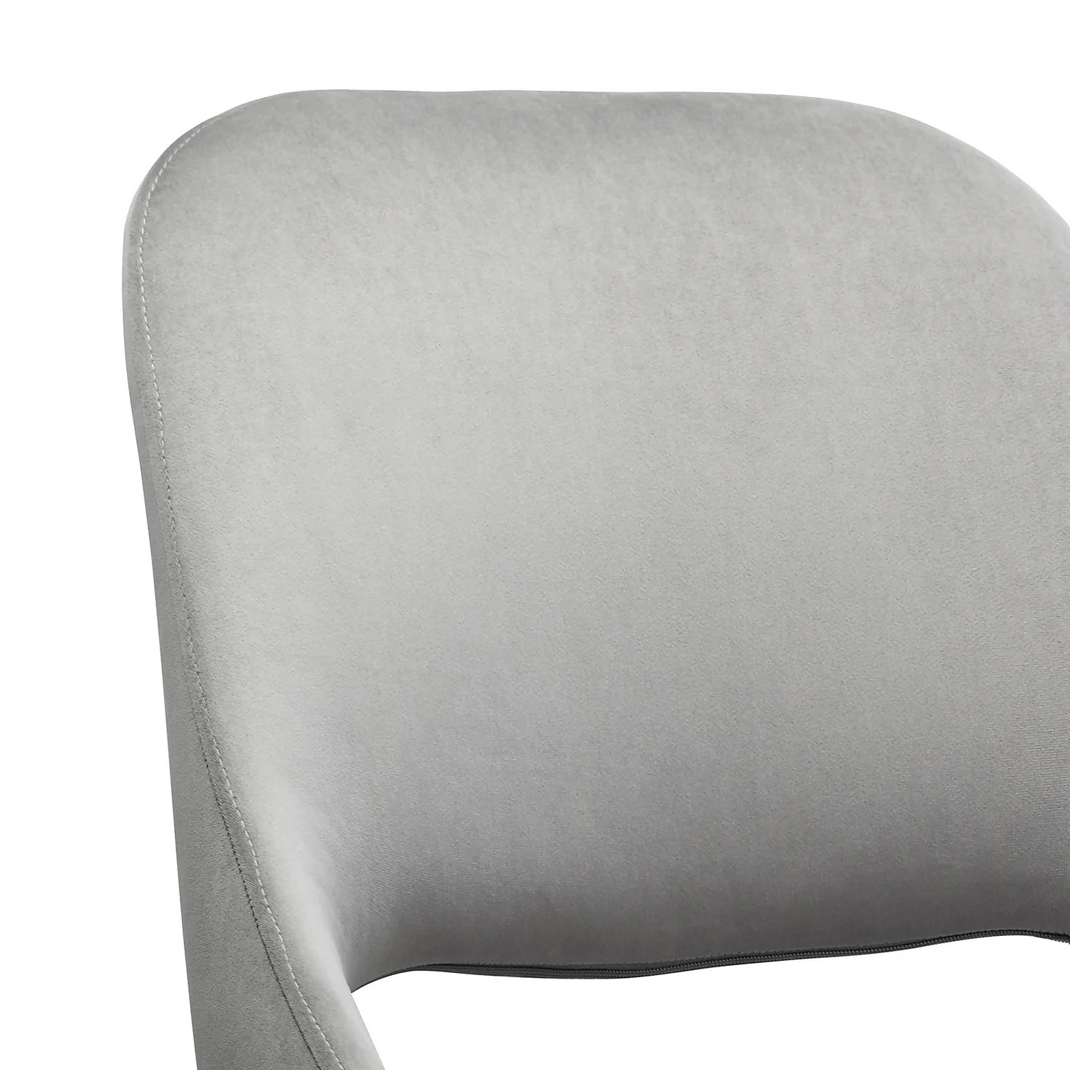 Oliver Upholstered Dining Chairs - Set Of 2 - Grey - Image 5