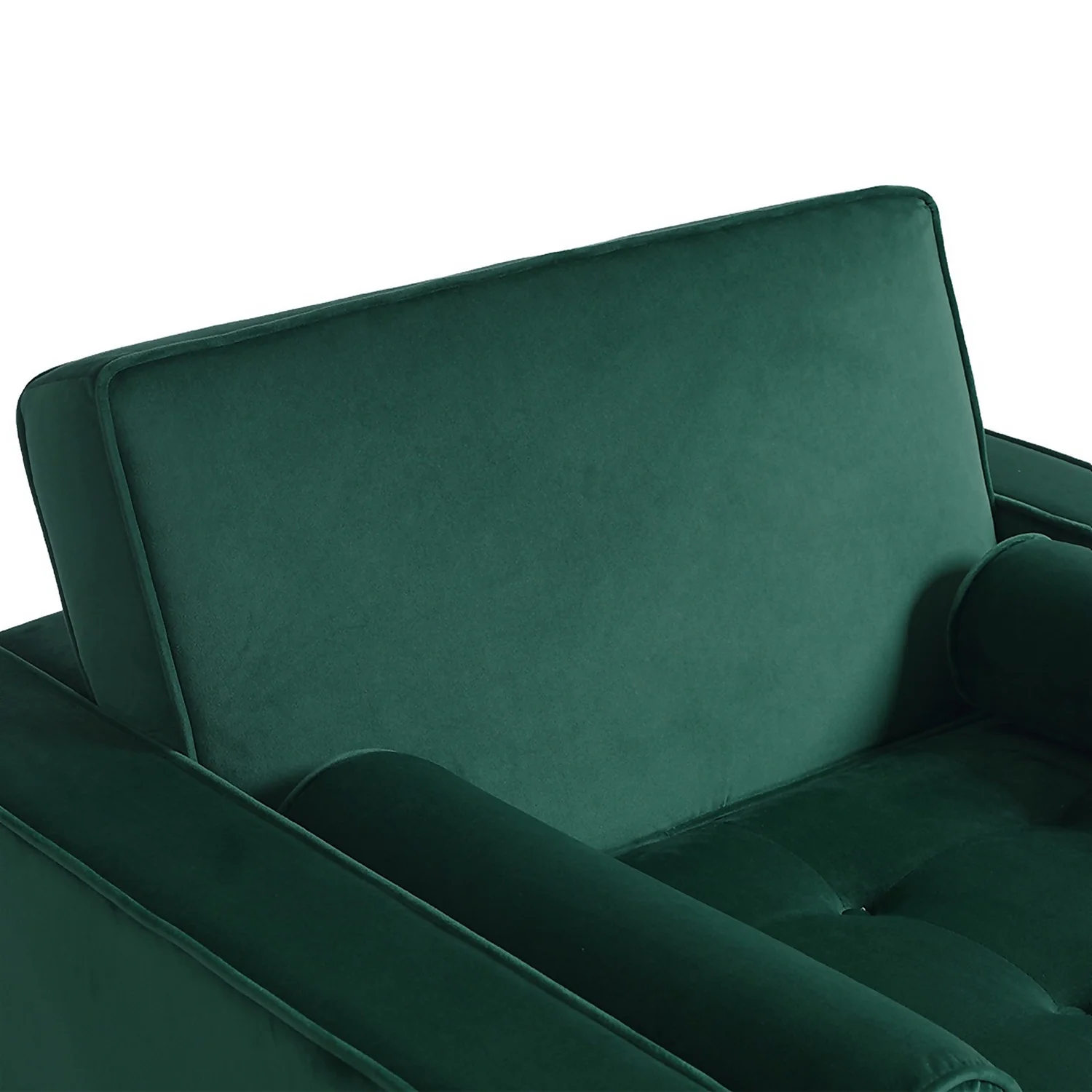 Merlin Velvet Armchair - Emerald - Image 8
