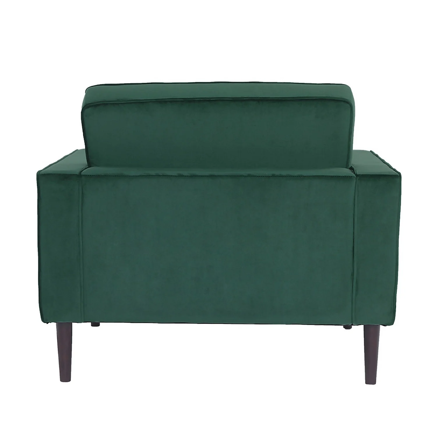 Merlin Velvet Armchair - Emerald - Image 6