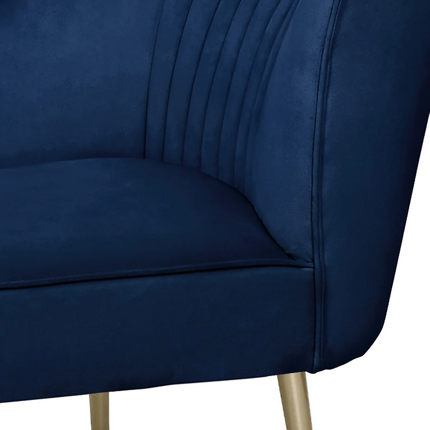 Gigi Velvet Chaise Longue - Midnight - Image 7