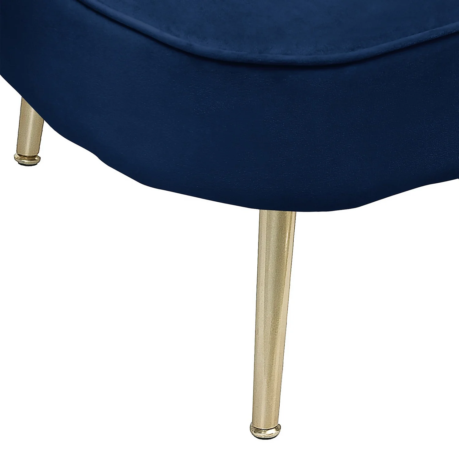 Gigi Velvet Chaise Longue - Midnight - Image 8
